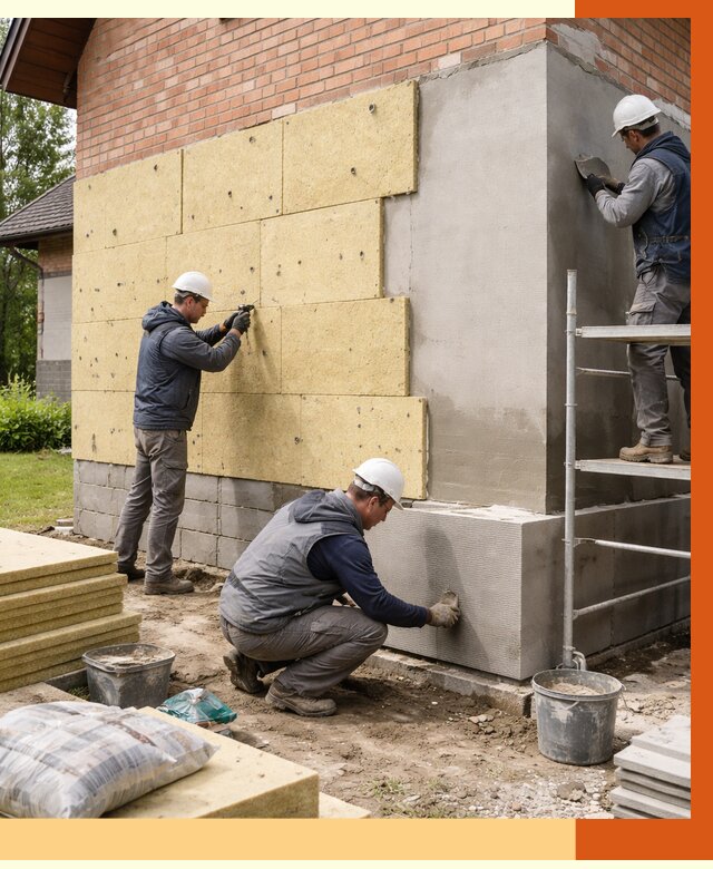 Утепление частного дома в Междуреченске под ключ от 7579 руб/м2 — недорого | ТепломастерМжд