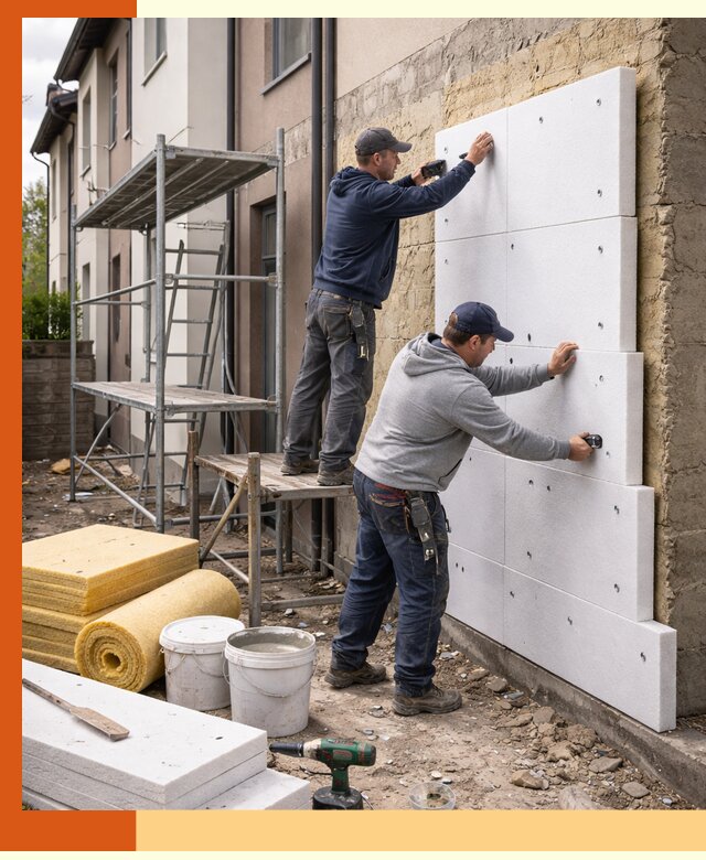 Утепление таунхауса с гарантией комфорта в Междуреченске