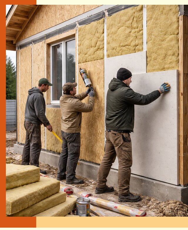 Профессиональное утепление дома из SIP-панелей в Междуреченске