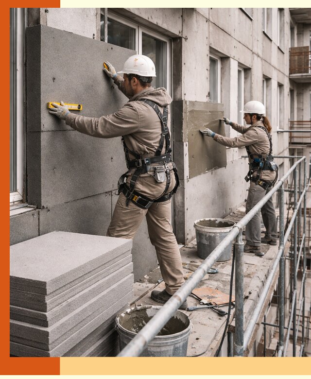 Утепление квартиры снаружи под ключ в Междуреченске