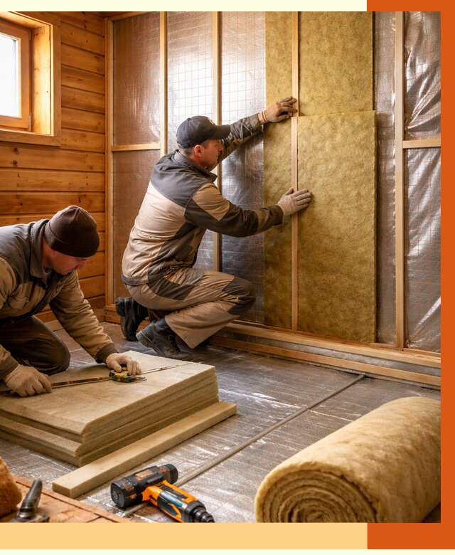 Утепление бани изнутри в Междуреченске под ключ от 4244 руб./м² | ТепломастерМжд