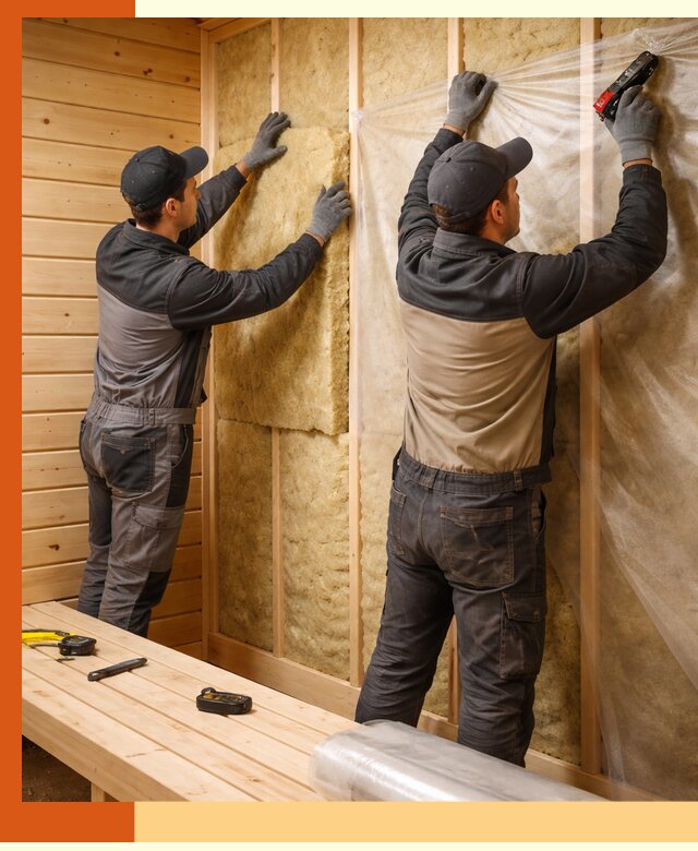 Профессиональное утепление сауны в Междуреченске с гарантиями качества