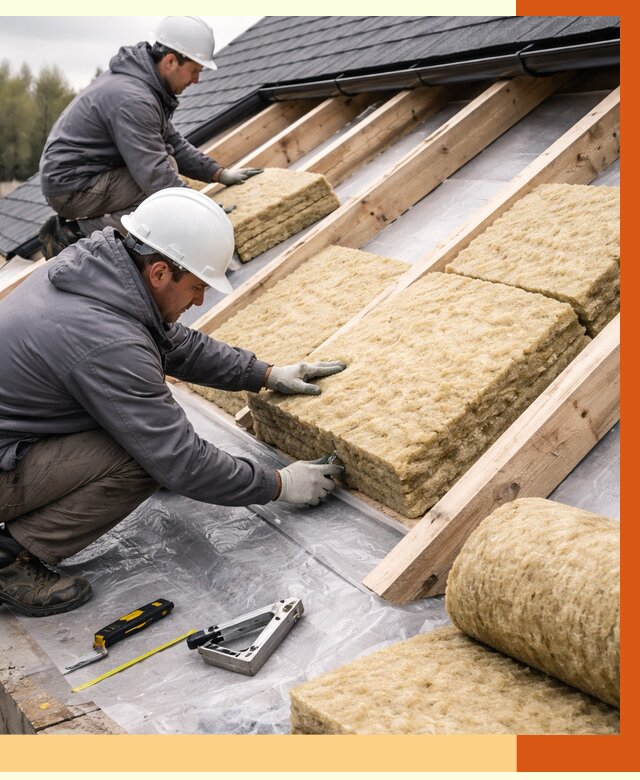 Утепление крыши в Междуреченске от 1869 руб./м2 — комплексное утепление кровли | ТепломастерМжд