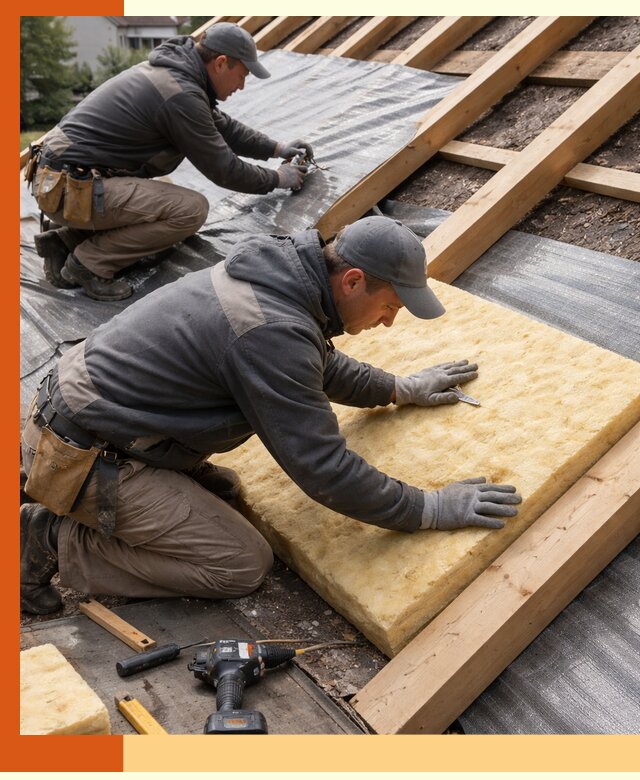 Профессиональное утепление крыши в Междуреченске качественно и надежно