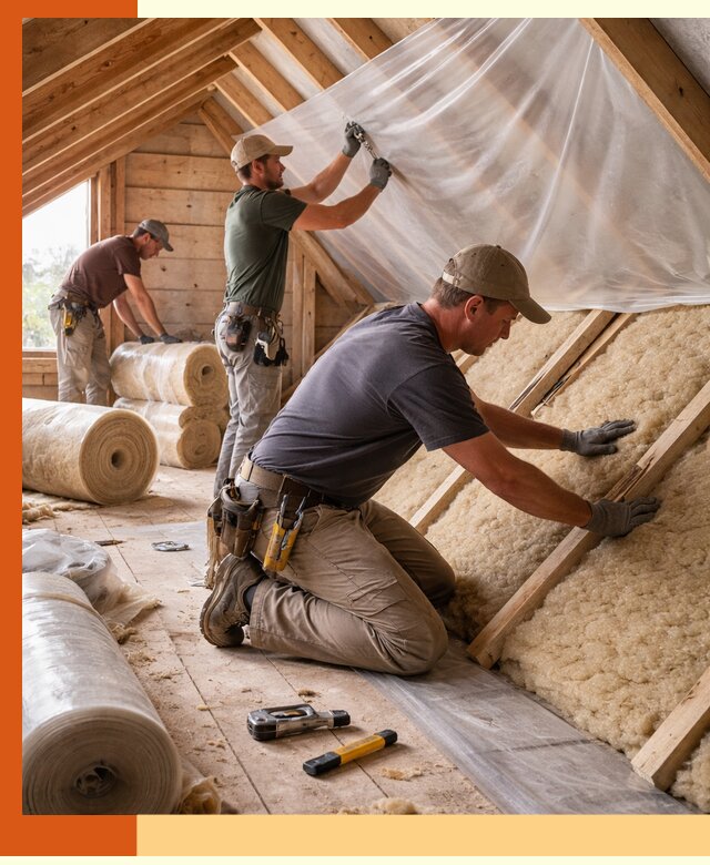 Утепление крыши изнутри в Междуреченске: профессионально и надежно