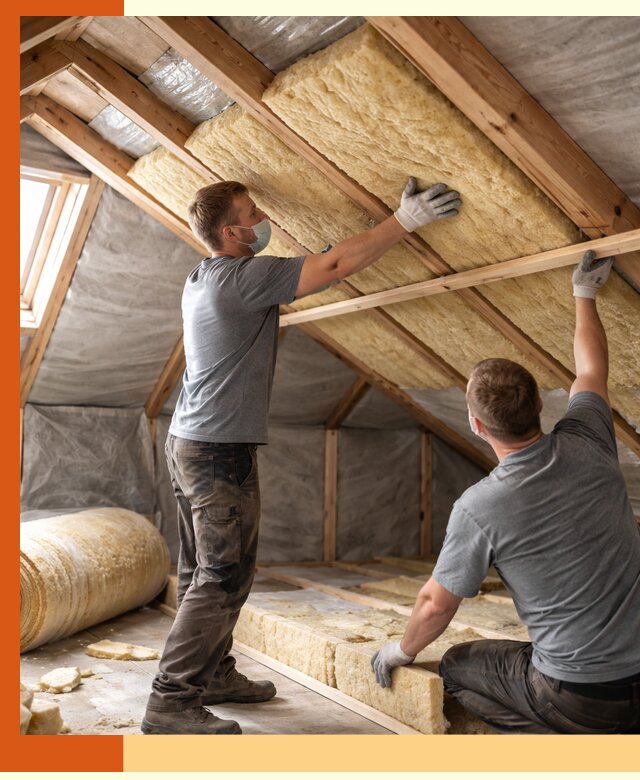 Утепление мансарды минеральной ватой в Междуреченске — быстро и качественно