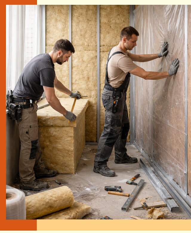 Профессиональное утепление лоджии в Междуреченске эффективно и надежно