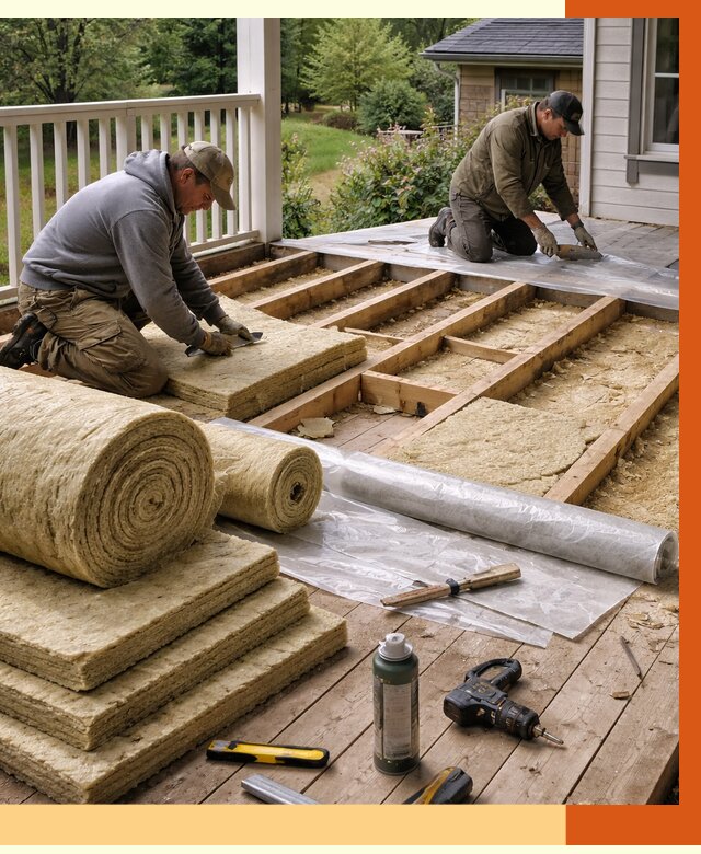 Утепление террасы в Междуреченске от 4244 руб./м2 — утеплить террасу под ключ | ТепломастерМжд