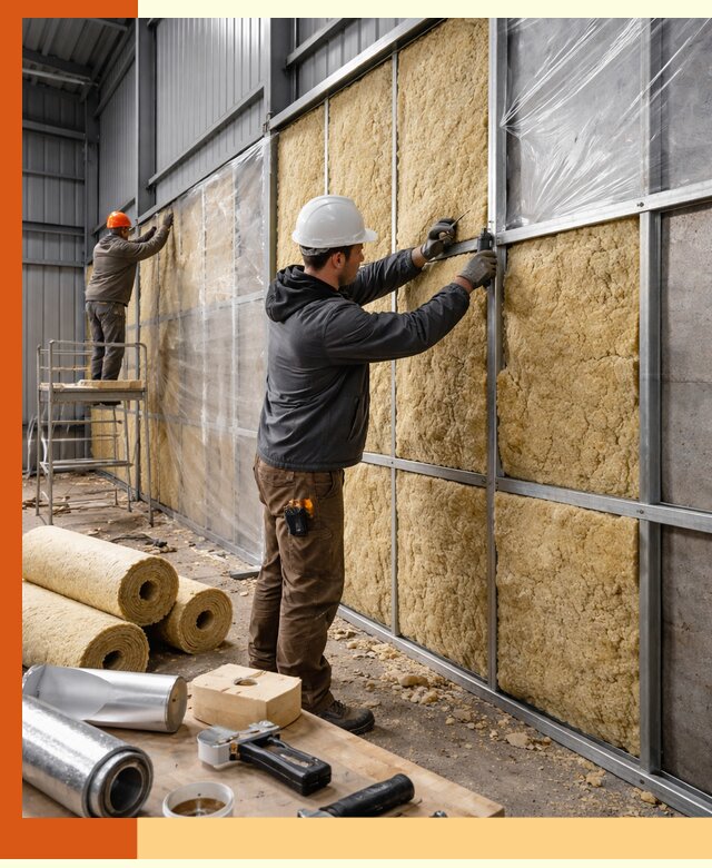 Утепление ангара в Междуреченске — профессиональная теплоизоляция помещений