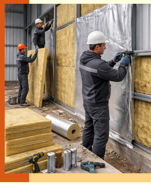 Утепление металлического ангара профессионально в Междуреченске