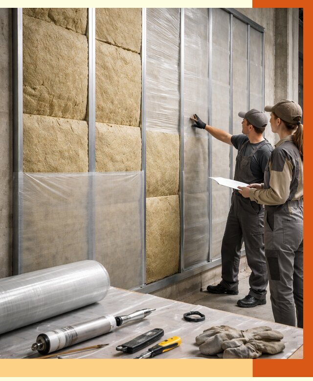 Утепление склада химсырья в Междуреченске от 4547 руб. под ключ | ТепломастерМжд