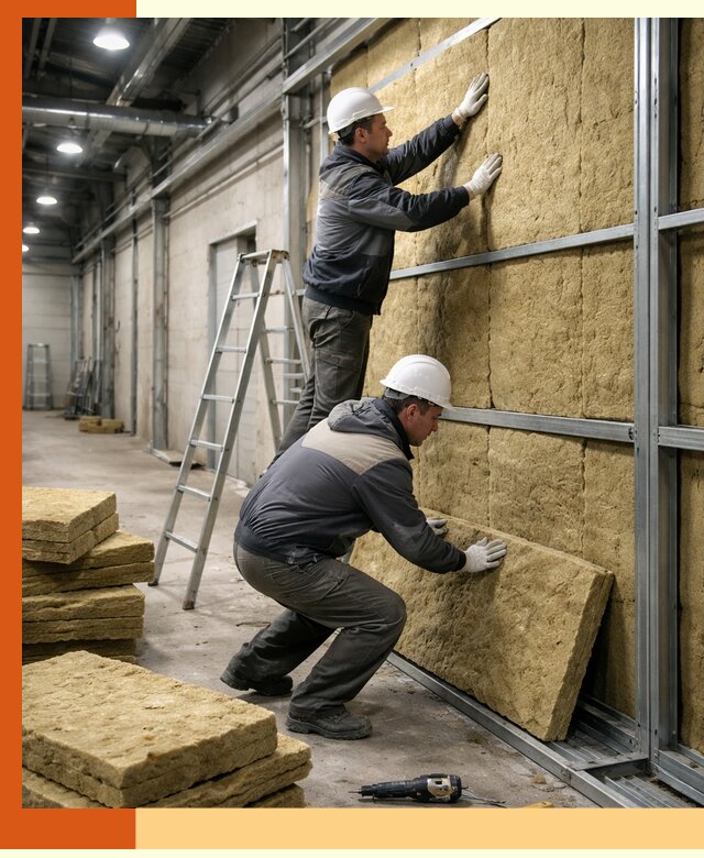 Утепление цеха под ключ в Междуреченске с гарантией качества