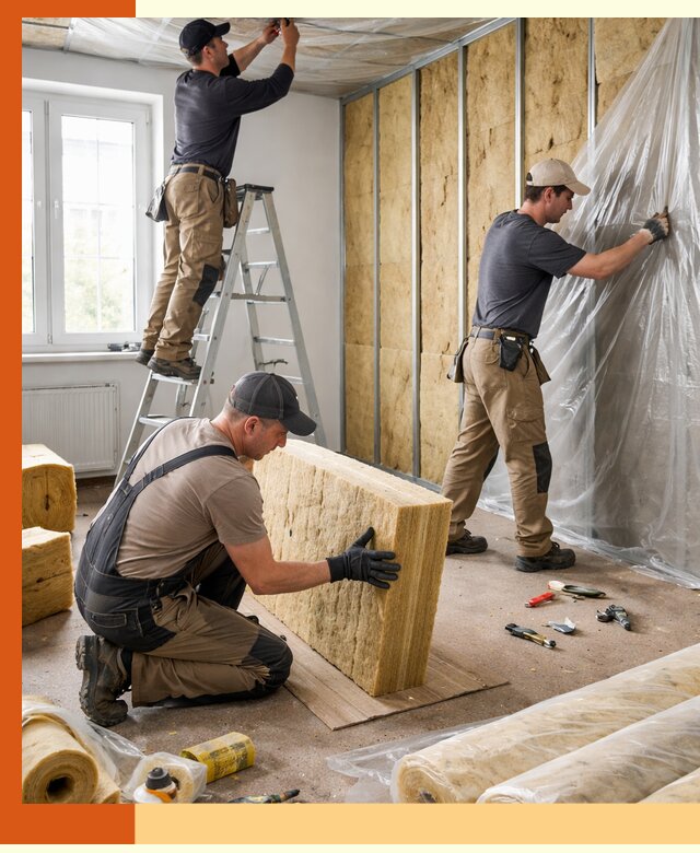 Утепление офисных помещений под ключ в Междуреченске