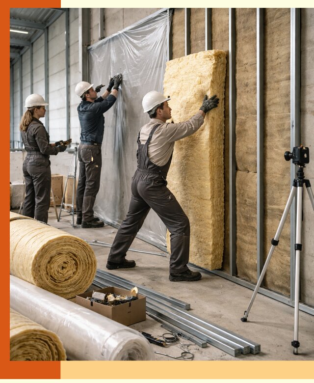 Утепление складского терминала в Междуреченске профессионально и надёжно