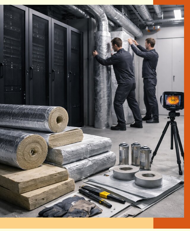 Утепление серверной в Междуреченске от 8589 руб./м² — комплексно под ключ | ТепломастерМжд