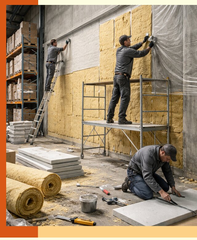 Утепление холодного склада под ключ в Междуреченске