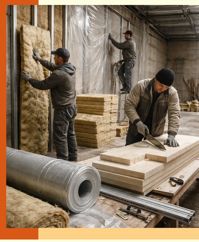 Утепление торгового склада в Междуреченске с энергоэффективными решениями