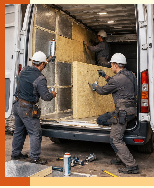 Утепление фургона-рефрижератора в Междуреченске для сохранения температуры