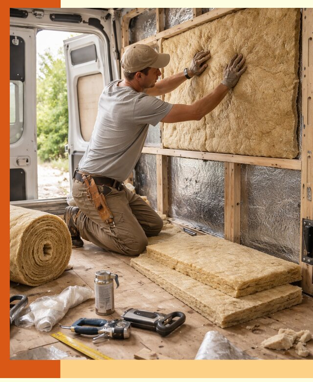 Утепление кемпера под ключ в Междуреченске с гарантией качества