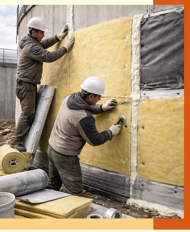 Утепление резервуара в Междуреченске от 27789 руб/м2 — монтаж ППУ и комплекс под ключ | ТепломастерМжд