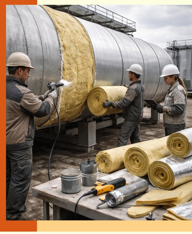 Утепление цистерны в Междуреченске — утеплители и монтаж под ключ