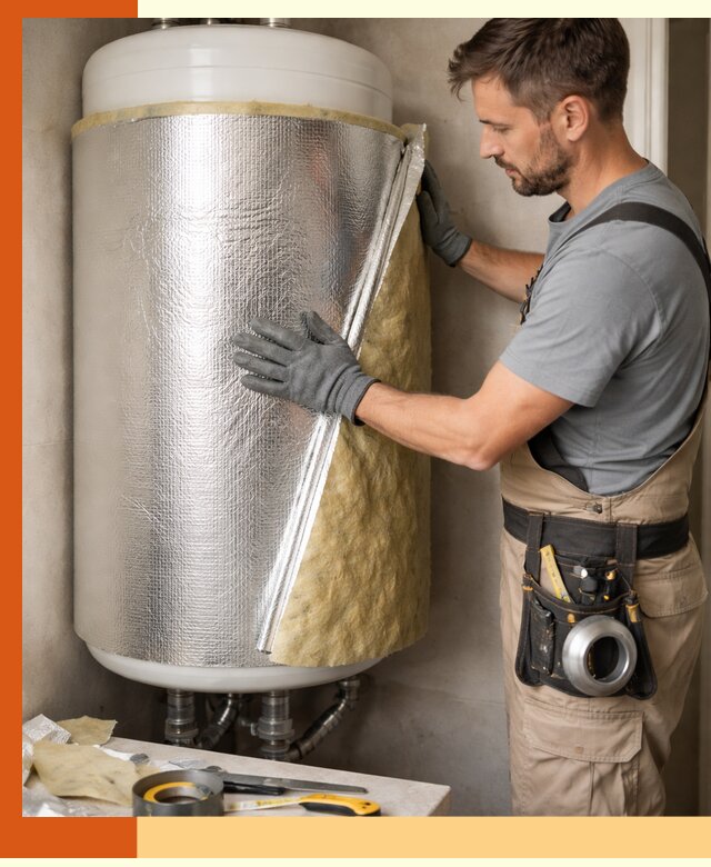 Утепление бойлера в Междуреченске для снижения теплопотерь и экономии энергии