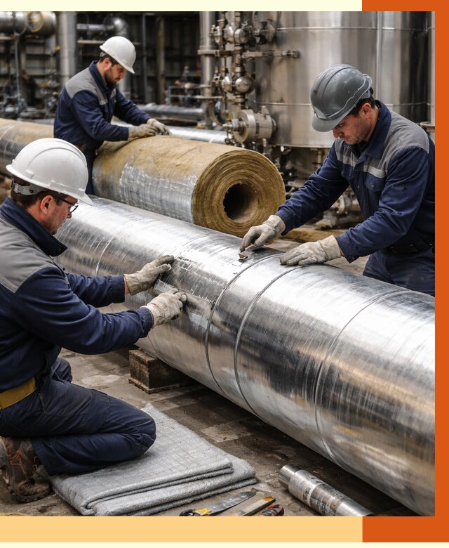 Утепление технологического оборудования в Междуреченске от 4244 руб. за м2 | ТепломастерМжд