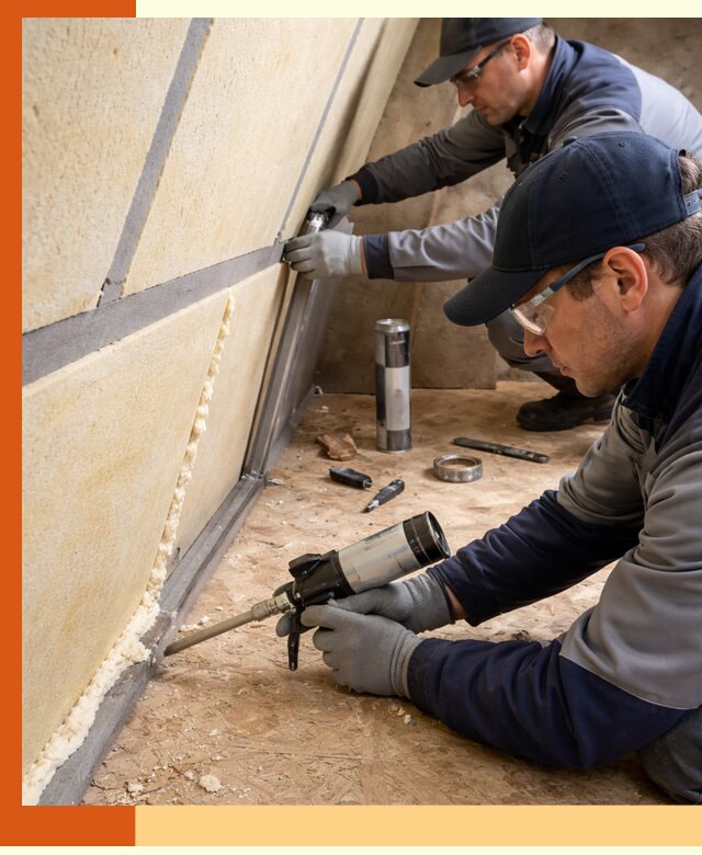 Герметизация стыков ППУ в Междуреченске — надежное уплотнение швов