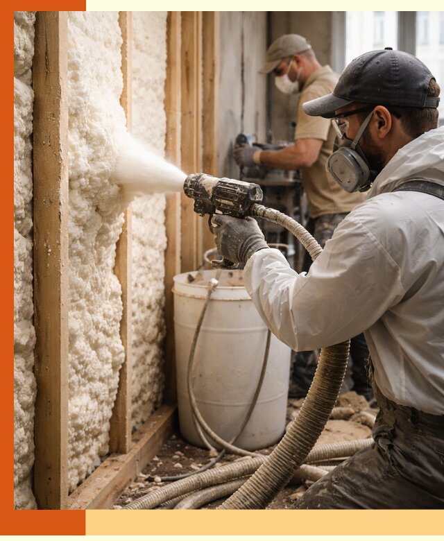 Утепление пеноизолом жилых и коммерческих объектов в Междуреченске