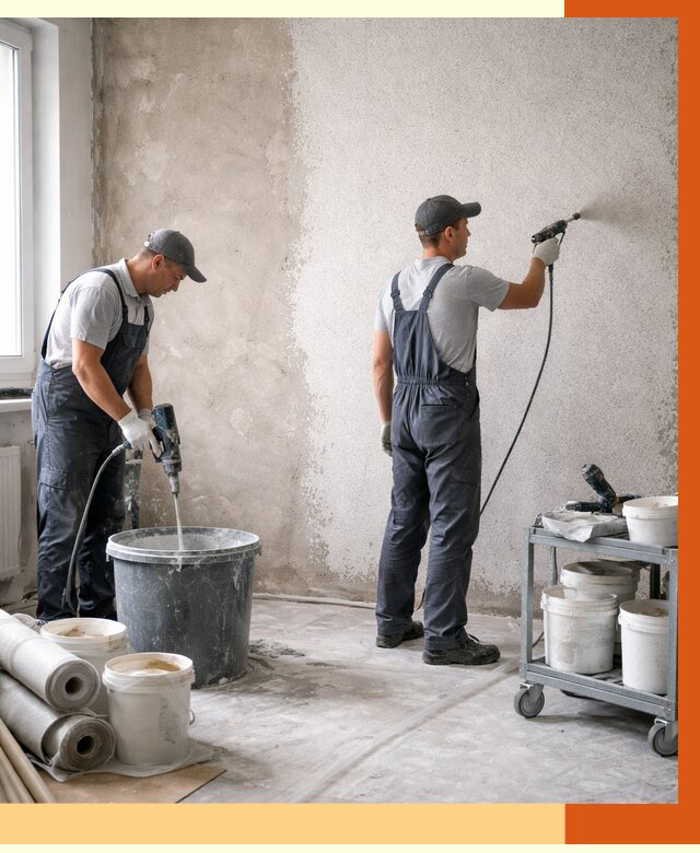 Утепление стен жидкой теплоизоляцией в Междуреченске от 4244 руб/м² | ТепломастерМжд