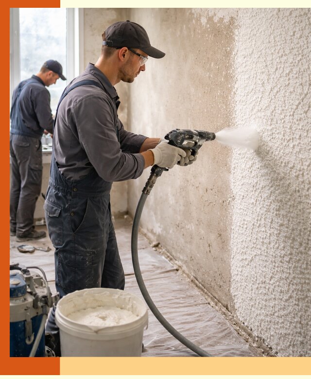 Утепление стен жидкой теплоизоляцией в Междуреченске для квартир и домов