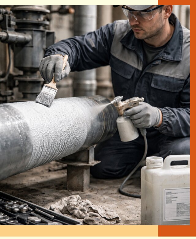 Утепление оборудования жидкой теплоизоляцией в Междуреченске от 4547 руб. | ТепломастерМжд