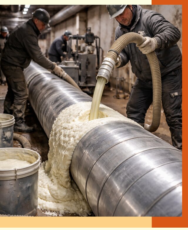 Утепление теплотрассы жидкой теплоизоляцией в Междуреченске от 4244 руб. | ТепломастерМжд