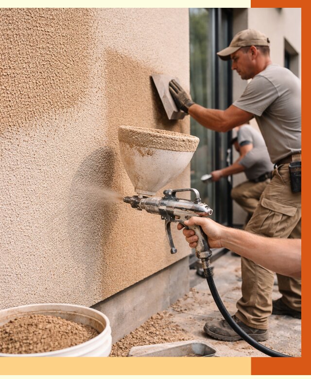 Утепление фасада жидкой пробкой в Междуреченске от 4850 руб./м² под ключ | ТепломастерМжд