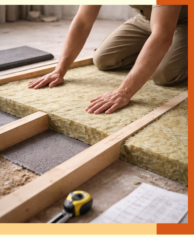 Шумоизоляция пола в Междуреченске от 1263 руб./м² — профессиональная звукоизоляция | ТепломастерМжд