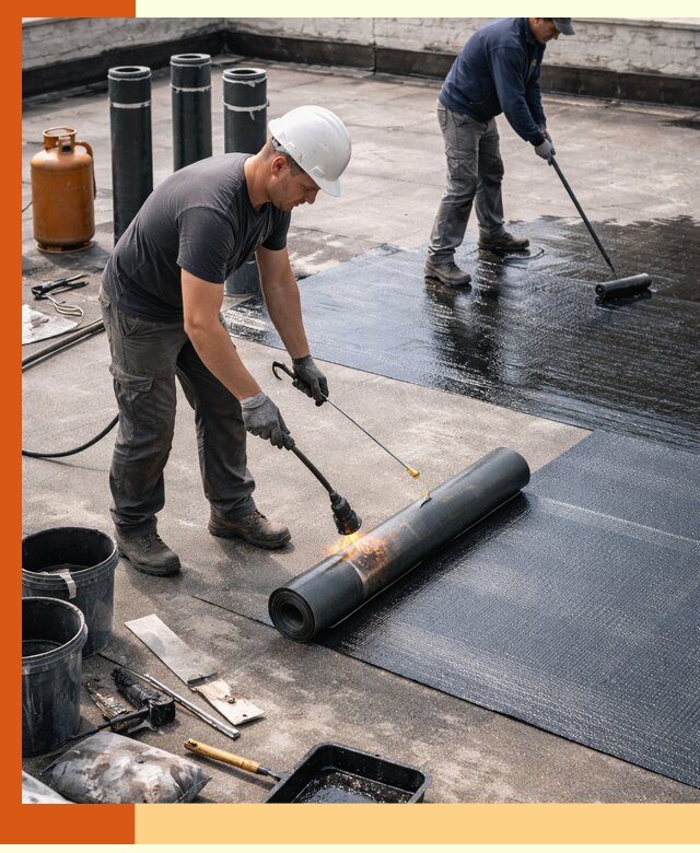 Гидроизоляция кровли в Междуреченске — надежная защита от протечек