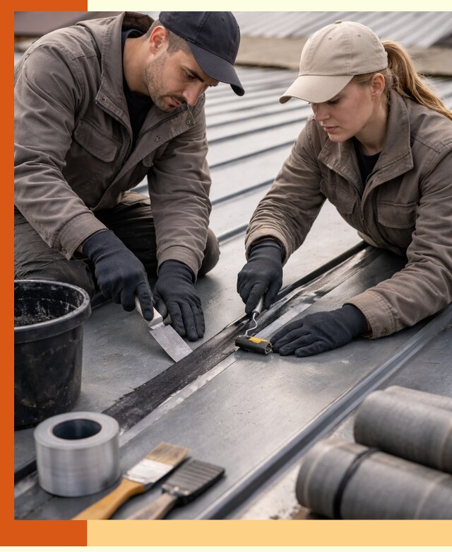 Гидроизоляция фальцевой кровли в Междуреченске качественно и надежно