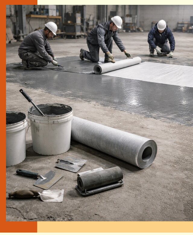 Гидроизоляция промышленного пола в Междуреченске — защита и долговечность