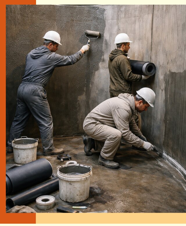 Гидроизоляция резервуара профессионально в Междуреченске