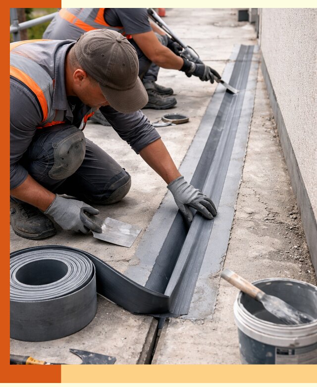 Гидроизоляция деформационного шва в Междуреченске профессионально и надежно