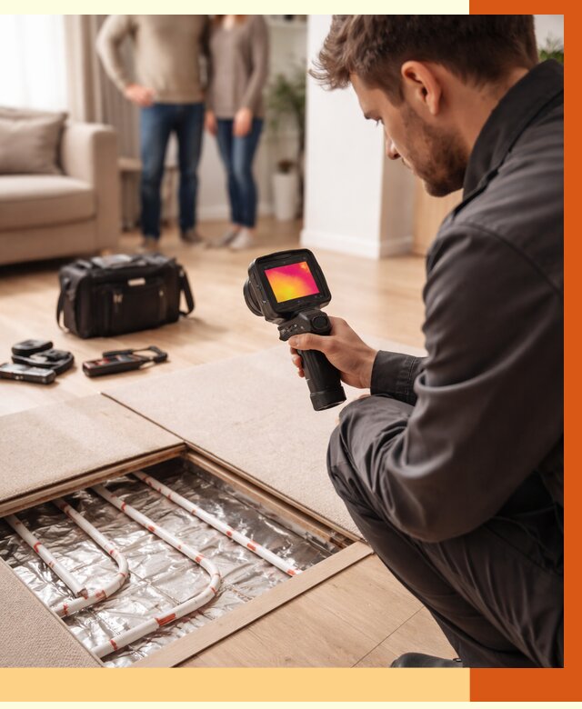 Тепловизионное обследование теплого пола в Междуреченске от 4547 руб. — ТепломастерМжд