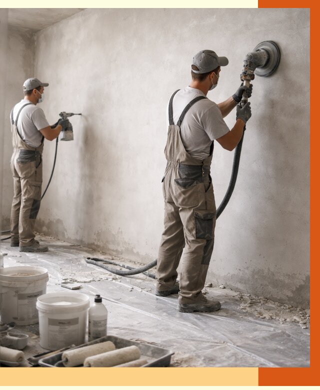 Подготовка поверхности под напыление в Междуреченске от 1213 руб. — ТепломастерМжд