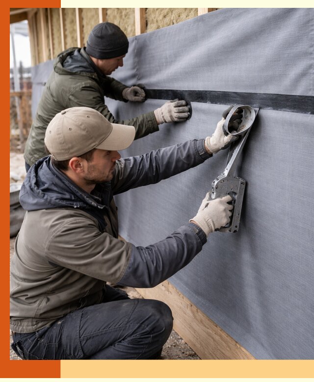 Монтаж ветроизоляции зданий и конструкций в Междуреченске